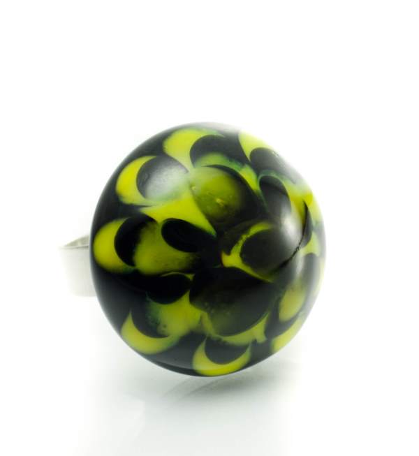 Prsten Žuto zelena distorzija